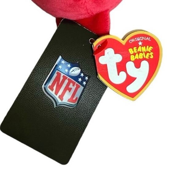 2015 Ty Beanie Babies San Francisco 49ers Beanie Bear - Picture 3 of 3